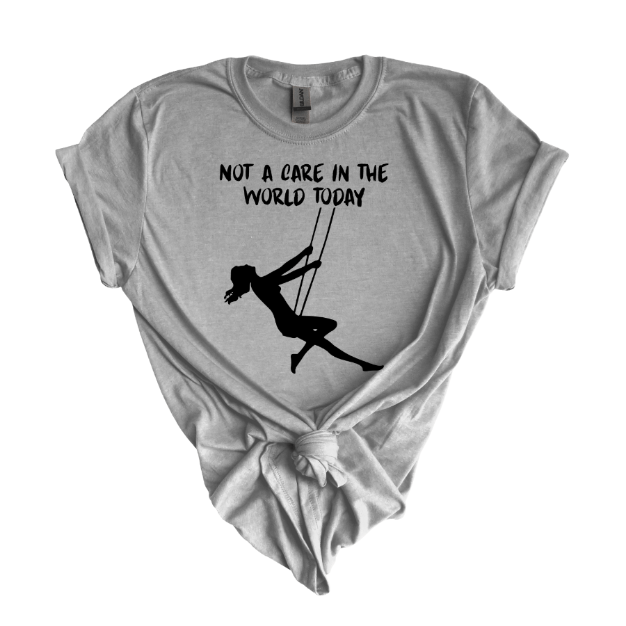 Swinging Woman T-Shirt, Casual Unisex Tee, Fun Graphic Tee, Summer Outfit, Gift for Best Friend, Relaxation Shirt - T-Shirt - Positively Sassy - Swinging Woman T-Shirt, Casual Unisex Tee, Fun Graphic Tee, Summer Outfit, Gift for Best Friend, Relaxation Shirt