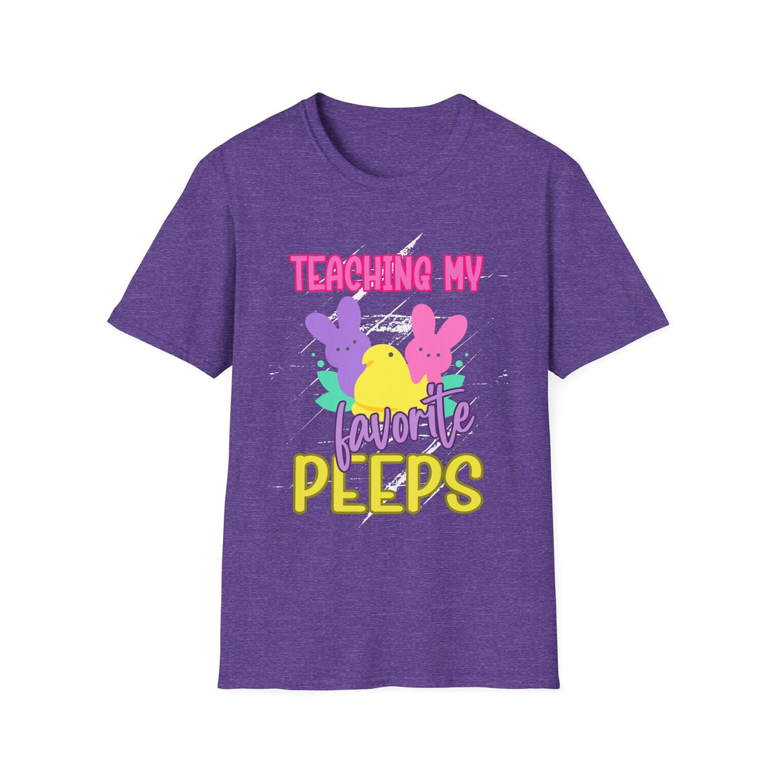 Teach Peeps Softstyle T-Shirt - T-Shirt - Positively Sassy - Teach Peeps Softstyle T-Shirt