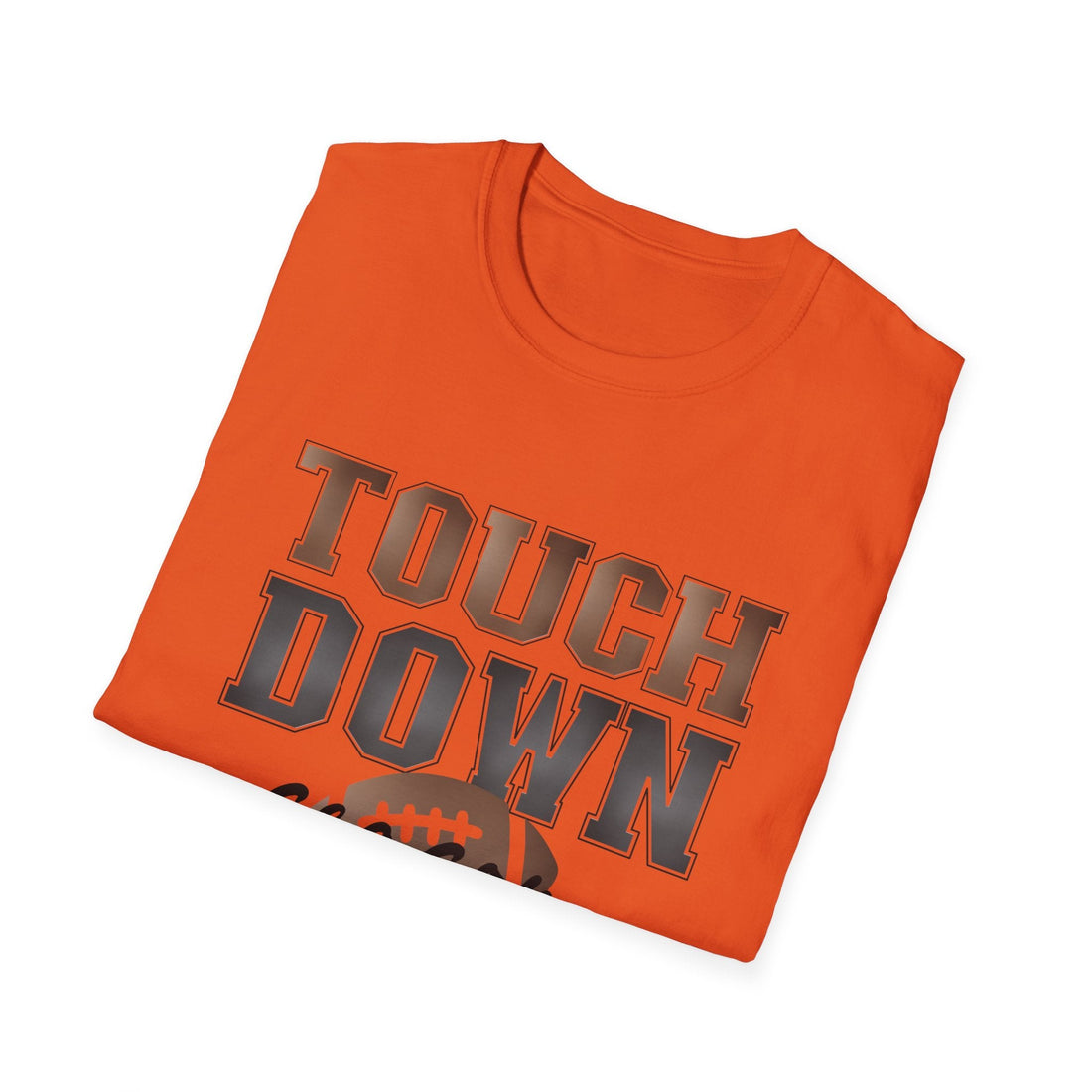 Touchdown Season Unisex Softstyle T-Shirt, Casual Tee, Football Fan Gear, Game Day Apparel, Sports Lover Gift - T-Shirt - Positively Sassy - Touchdown Season Unisex Softstyle T-Shirt, Casual Tee, Football Fan Gear, Game Day Apparel, Sports Lover Gift