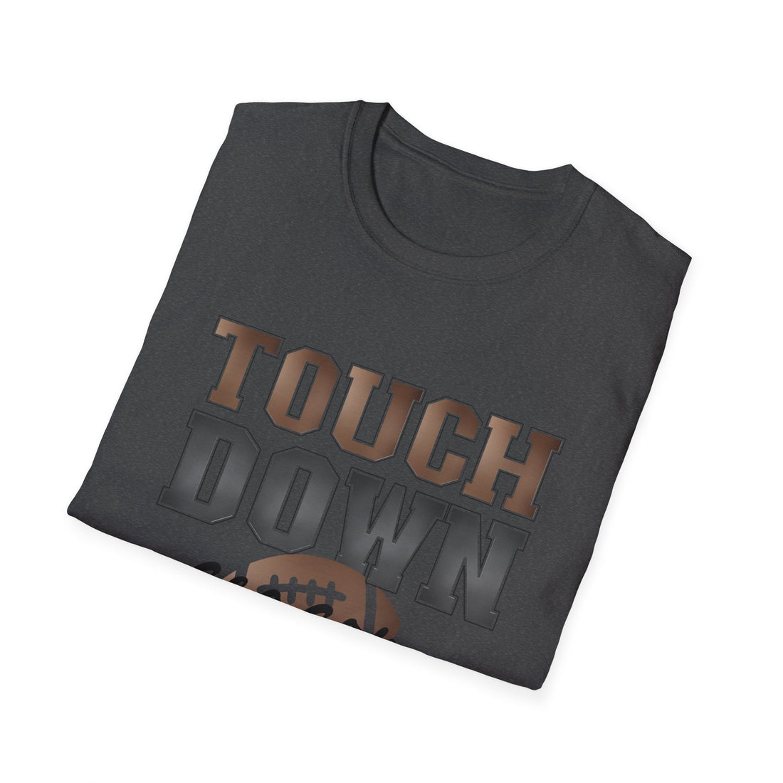 Touchdown Season Unisex Softstyle T-Shirt, Casual Tee, Football Fan Gear, Game Day Apparel, Sports Lover Gift - T-Shirt - Positively Sassy - Touchdown Season Unisex Softstyle T-Shirt, Casual Tee, Football Fan Gear, Game Day Apparel, Sports Lover Gift