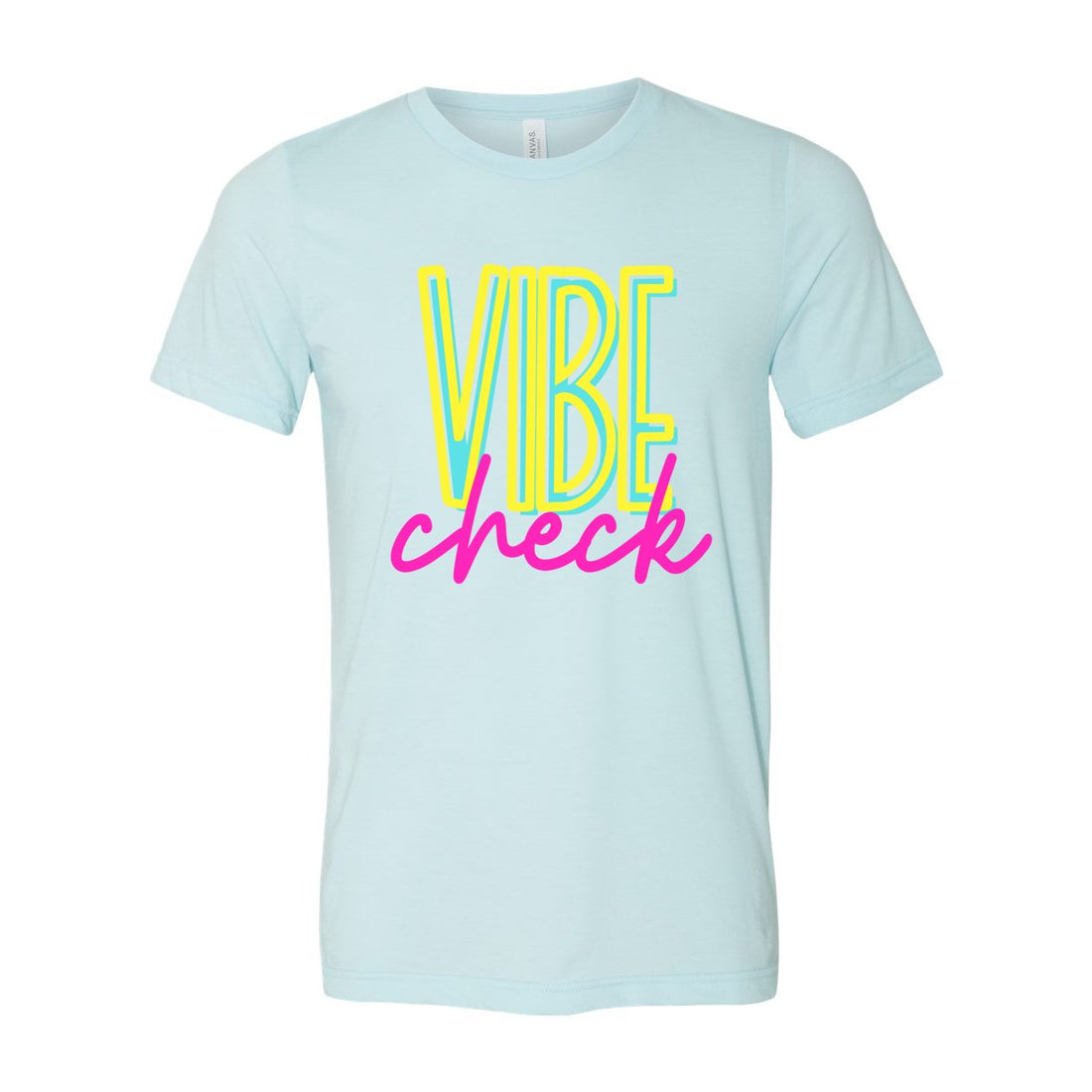 Vibe Check Jersey Tee - T-Shirts - Positively Sassy - Vibe Check Jersey Tee