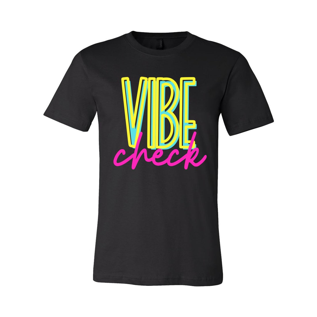 Vibe Check Jersey Tee - T-Shirts - Positively Sassy - Vibe Check Jersey Tee