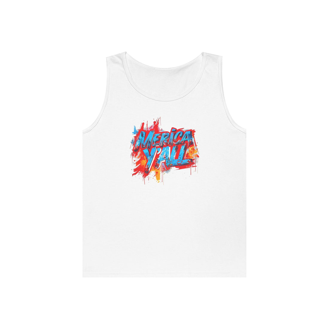 Vibrant Graphic Tank Top for Summer Fun, Unisex Cotton Apparel, Festival Gear, Beach Wear, Casual Outing Top, Gift for Him/Her - Tank Top - Positively Sassy - Vibrant Graphic Tank Top for Summer Fun, Unisex Cotton Apparel, Festival Gear, Beach Wear, Casual Outing Top, Gift for Him/Her