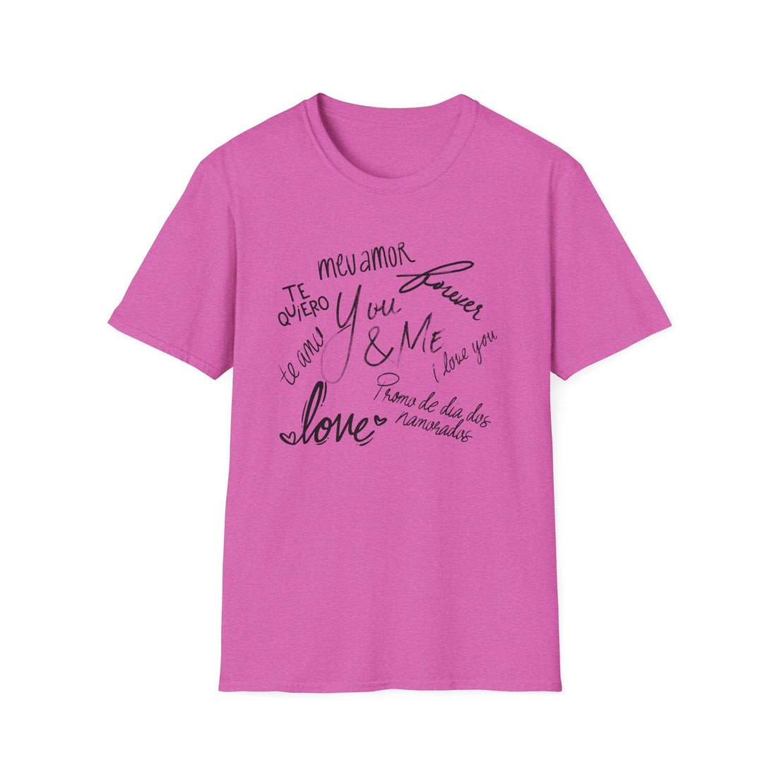 Words Of Love Gildan 64000 Softstyle T-Shirt - T-Shirt - Positively Sassy - Words Of Love Gildan 64000 Softstyle T-Shirt
