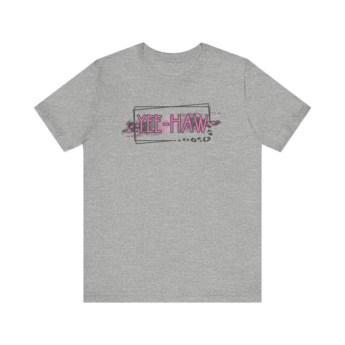 Yee - Haw Cheetah Bella 3001 - T-Shirt - Positively Sassy - Yee - Haw Cheetah Bella 3001