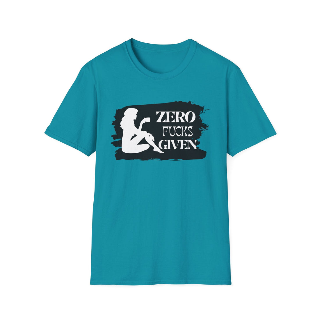 Zero Fucks Given Unisex T-Shirt, Funny Graphic Tee, Casual Wear, Gift for Her, Everyday Comfort Top, Statement Shirt - T-Shirt - Positively Sassy - Zero Fucks Given Unisex T-Shirt, Funny Graphic Tee, Casual Wear, Gift for Her, Everyday Comfort Top, Statement Shirt