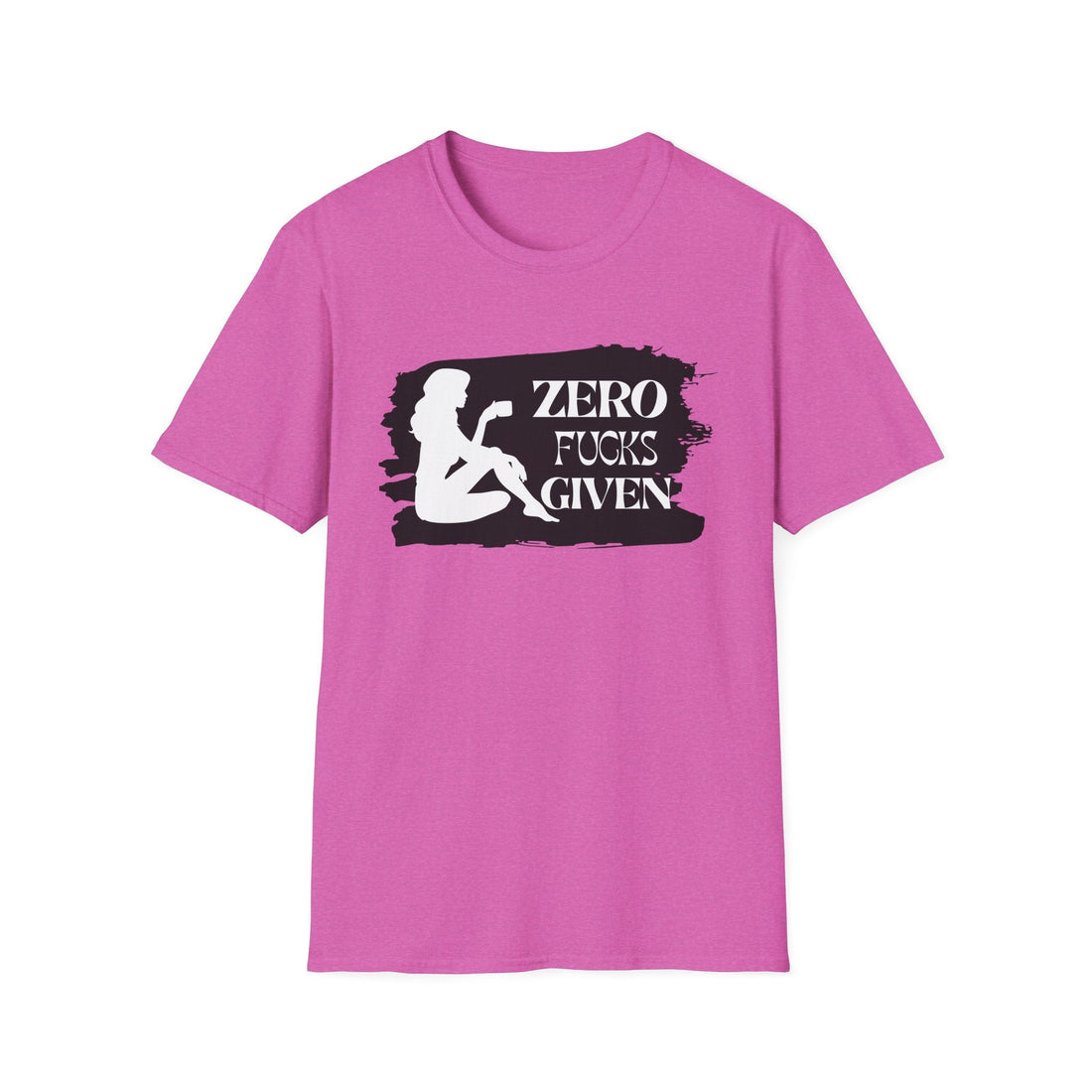 Zero Fucks Given Unisex T-Shirt, Funny Graphic Tee, Casual Wear, Gift for Her, Everyday Comfort Top, Statement Shirt - T-Shirt - Positively Sassy - Zero Fucks Given Unisex T-Shirt, Funny Graphic Tee, Casual Wear, Gift for Her, Everyday Comfort Top, Statement Shirt