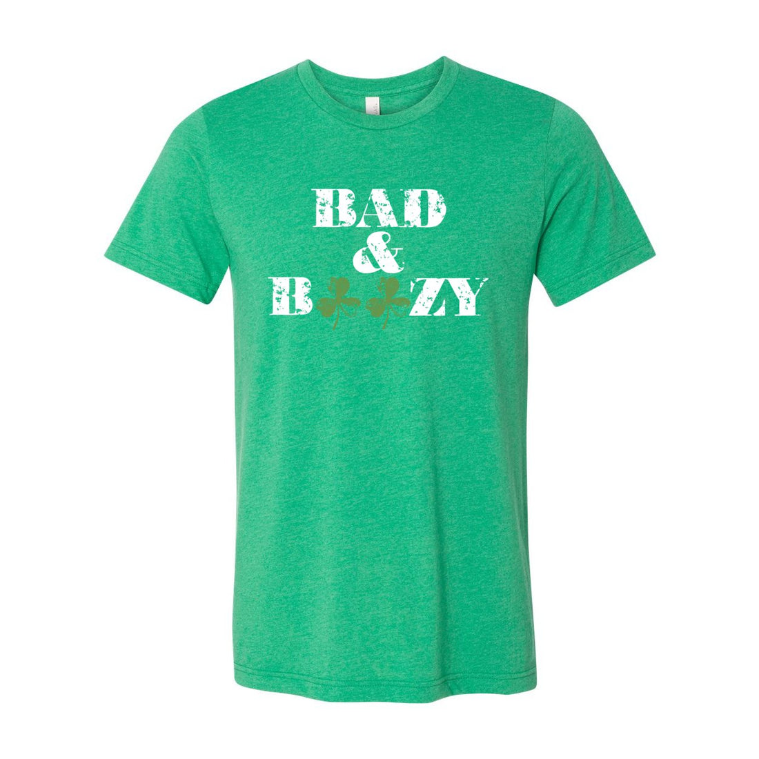 Bad & Boozy Short Sleeve Jersey Tee - T-Shirts - Positively Sassy - Bad & Boozy Short Sleeve Jersey Tee