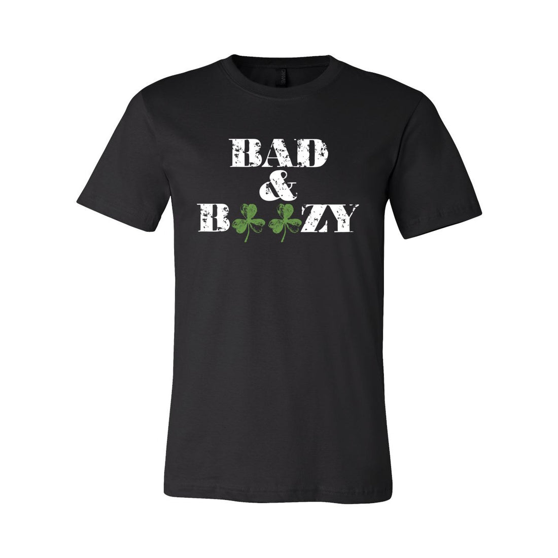 Bad & Boozy Short Sleeve Jersey Tee - T-Shirts - Positively Sassy - Bad & Boozy Short Sleeve Jersey Tee