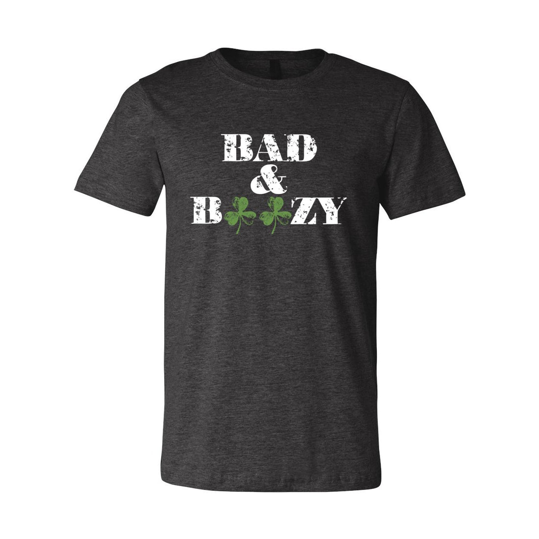 Bad & Boozy Short Sleeve Jersey Tee - T-Shirts - Positively Sassy - Bad & Boozy Short Sleeve Jersey Tee