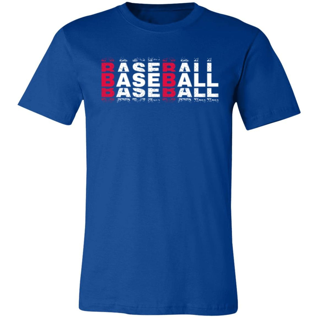 Baseball Repeat Short-Sleeve T-Shirt - T-Shirts - Positively Sassy - Baseball Repeat Short-Sleeve T-Shirt