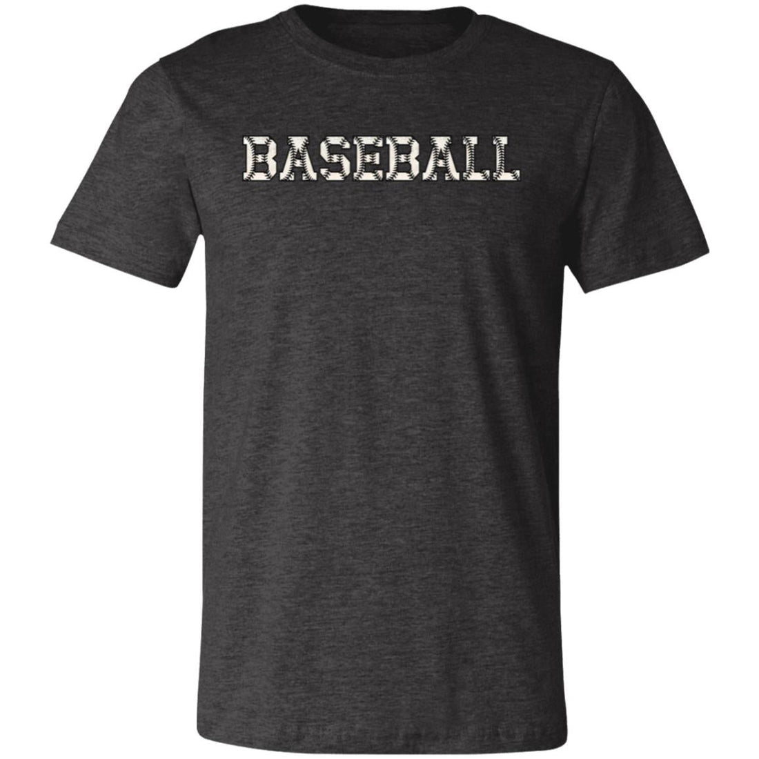 Baseball Stitch Print Short-Sleeve T-Shirt - T-Shirts - Positively Sassy - Baseball Stitch Print Short-Sleeve T-Shirt