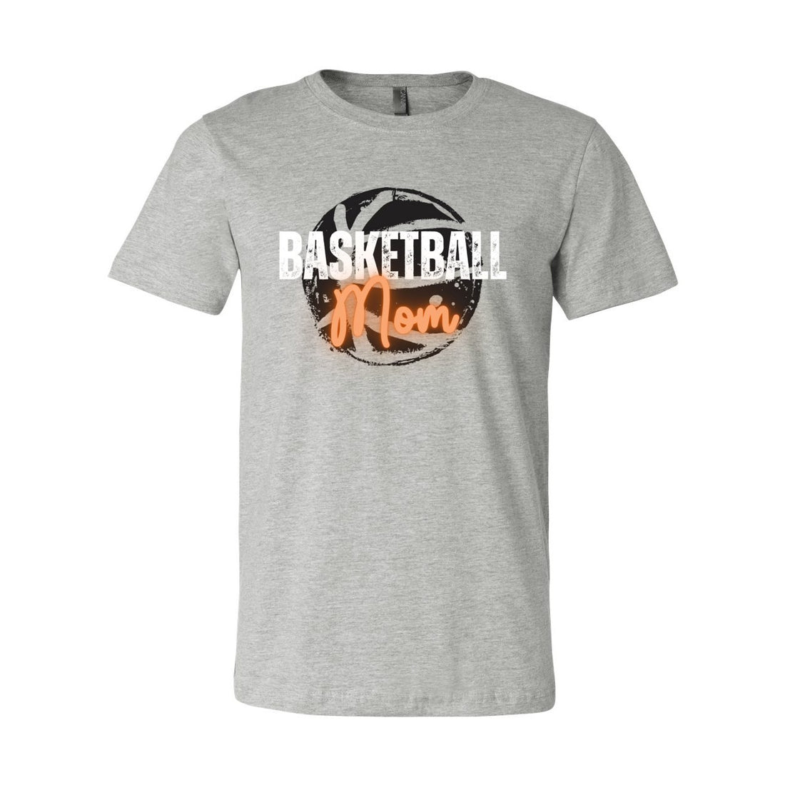 Basketball Mom Short Sleeve Jersey Tee - T-Shirts - Positively Sassy - Basketball Mom Short Sleeve Jersey Tee