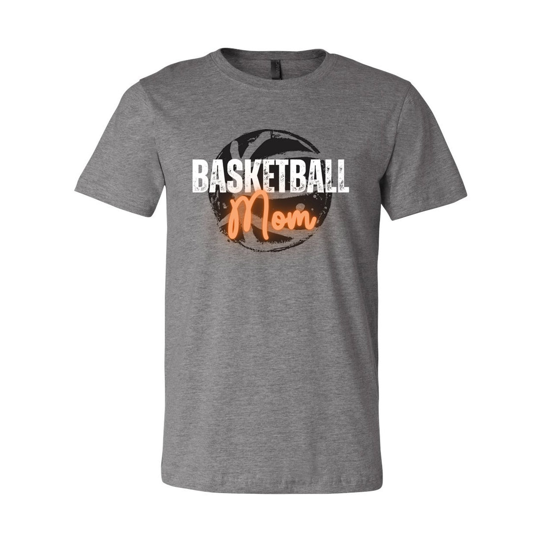 Basketball Mom Short Sleeve Jersey Tee - T-Shirts - Positively Sassy - Basketball Mom Short Sleeve Jersey Tee