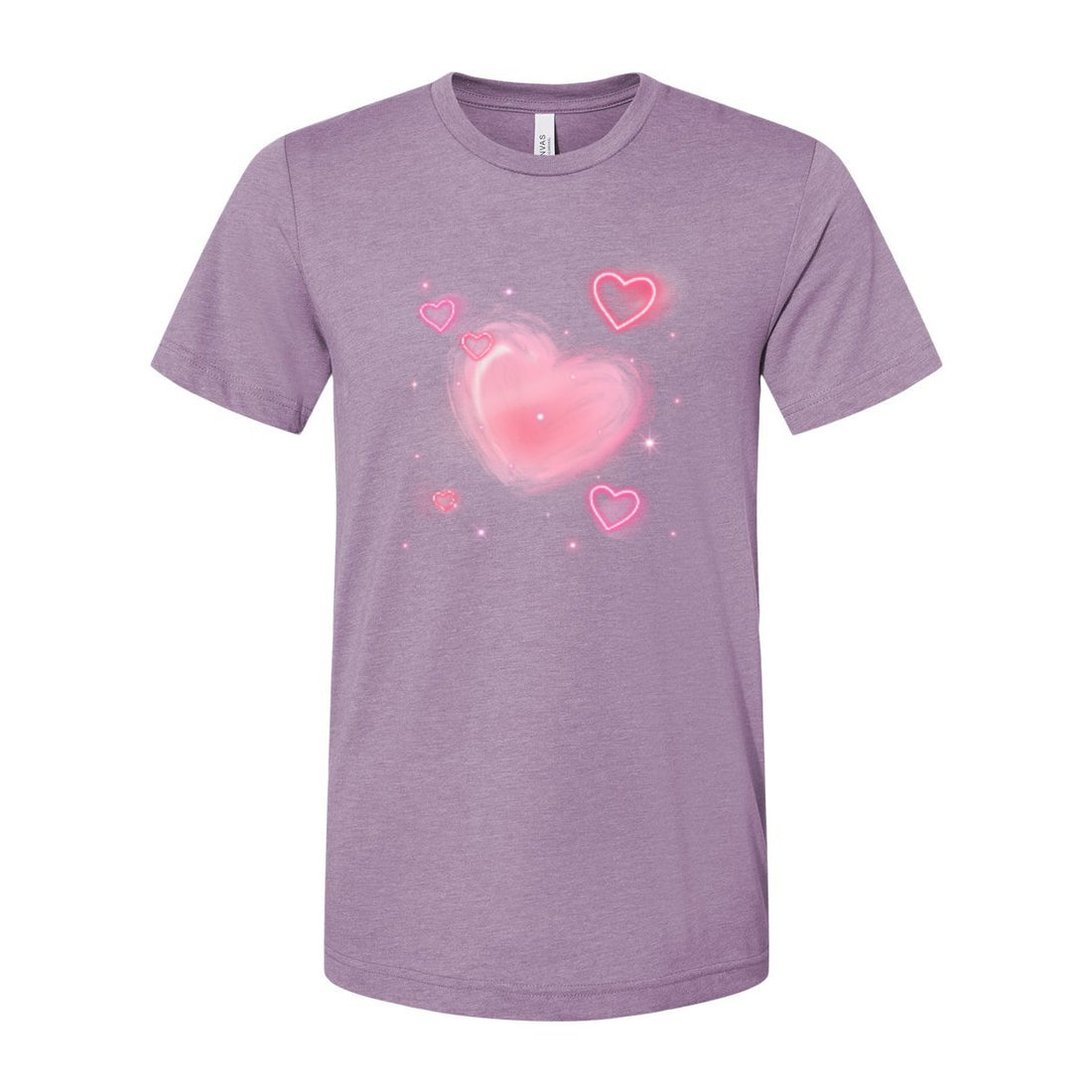 Bubble Heart Short Sleeve Jersey Tee - T-Shirts - Positively Sassy - Bubble Heart Short Sleeve Jersey Tee