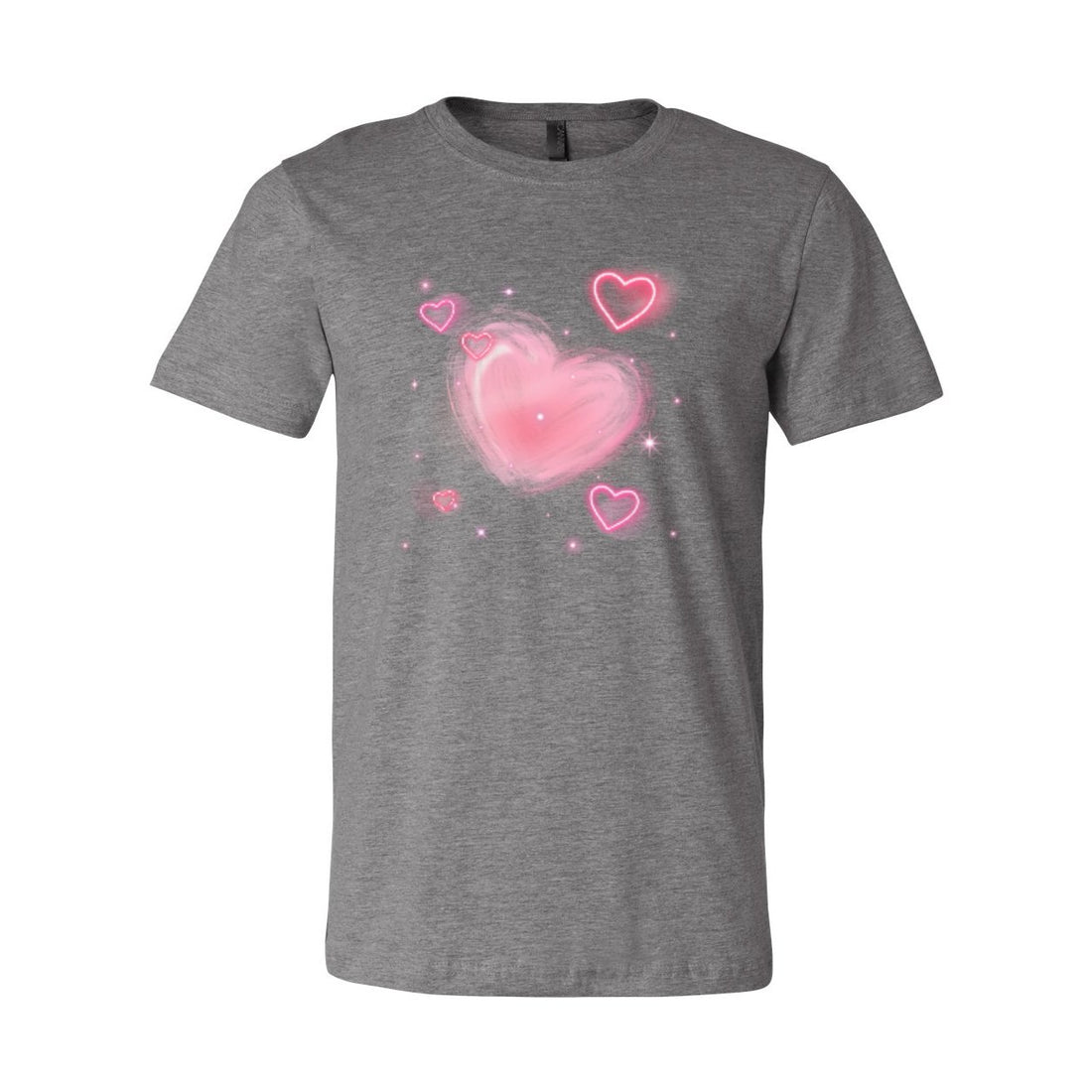 Bubble Heart Short Sleeve Jersey Tee - T-Shirts - Positively Sassy - Bubble Heart Short Sleeve Jersey Tee