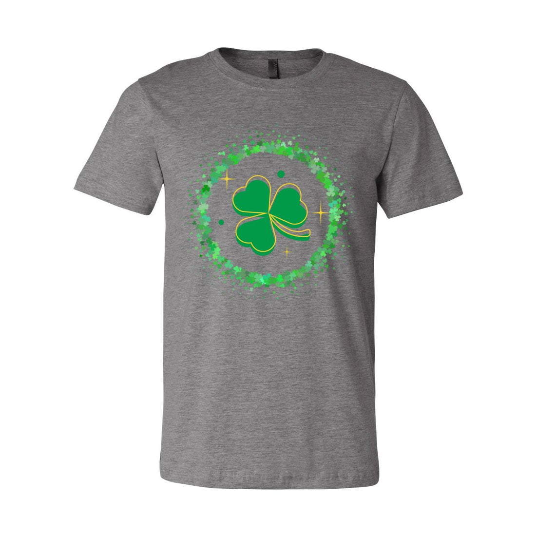 Clover Ring Short Sleeve Jersey Tee - T-Shirts - Positively Sassy - Clover Ring Short Sleeve Jersey Tee