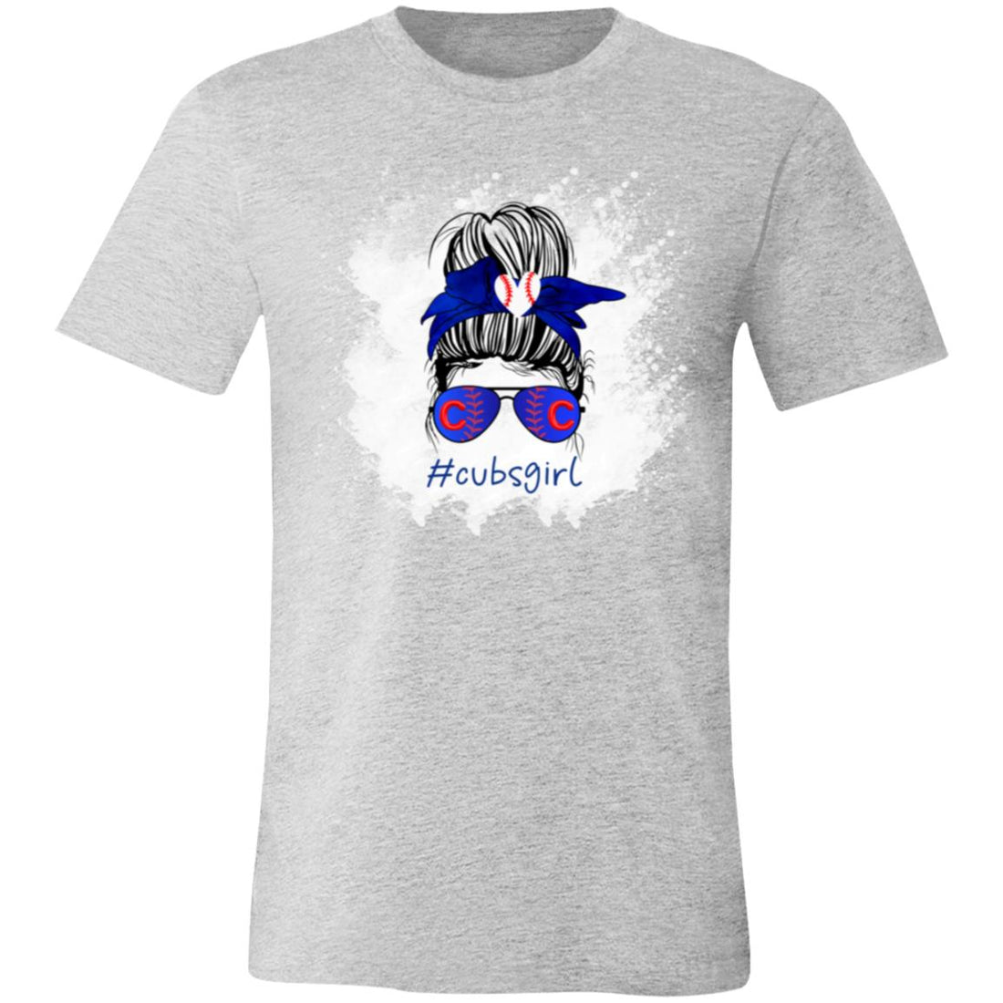 #cubsgirl T-Shirt - T-Shirts - Positively Sassy - #cubsgirl T-Shirt