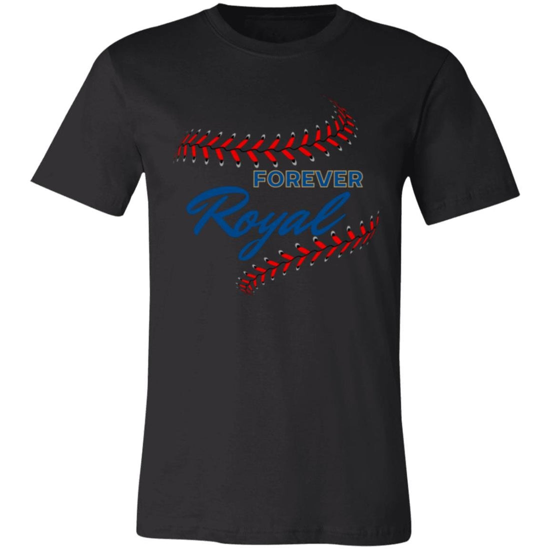 Forever Royal Short-Sleeve T-Shirt - T-Shirts - Positively Sassy - Forever Royal Short-Sleeve T-Shirt