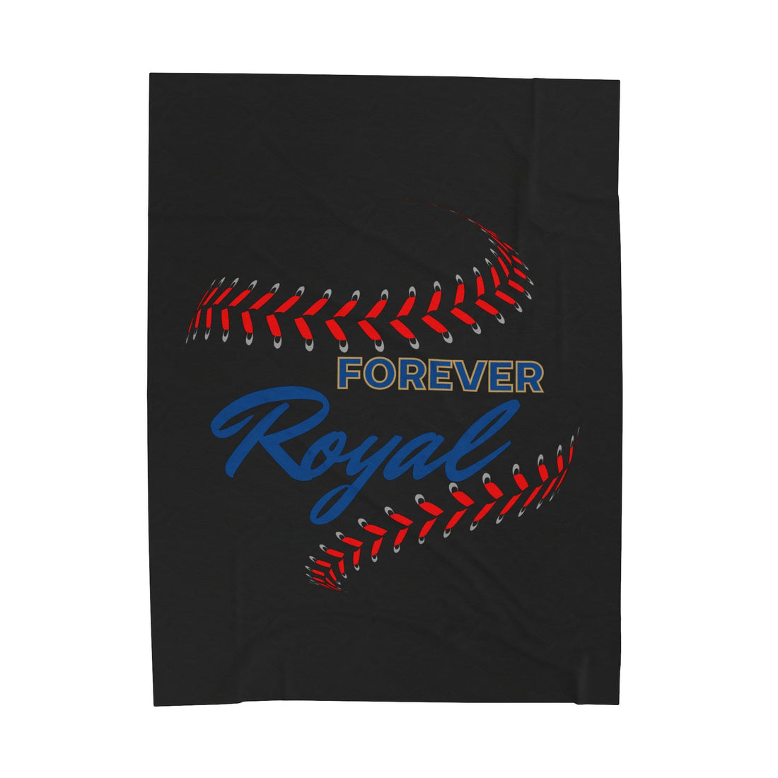 Forever Royal Velveteen Plush Blanket - All Over Prints - Positively Sassy - Forever Royal Velveteen Plush Blanket