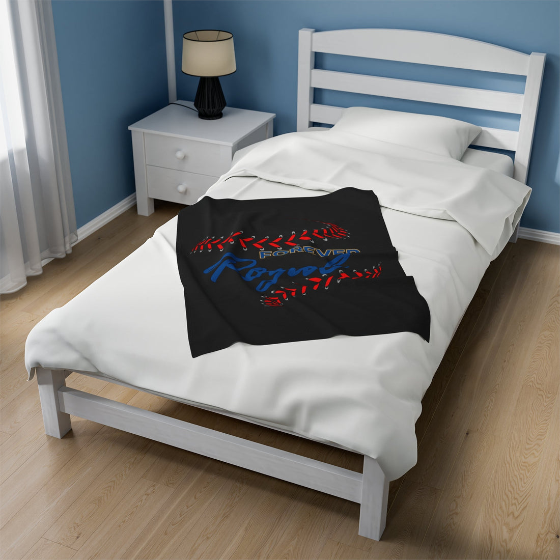 Forever Royal Velveteen Plush Blanket - All Over Prints - Positively Sassy - Forever Royal Velveteen Plush Blanket