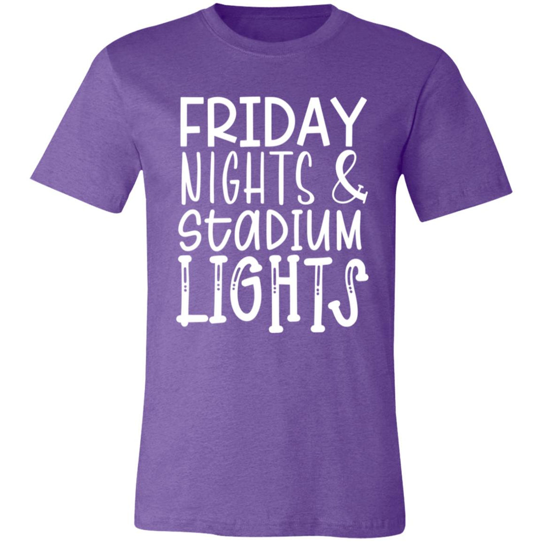 Friday Nights Stadium Lights Short-Sleeve T-Shirt - T-Shirts - Positively Sassy - Friday Nights Stadium Lights Short-Sleeve T-Shirt