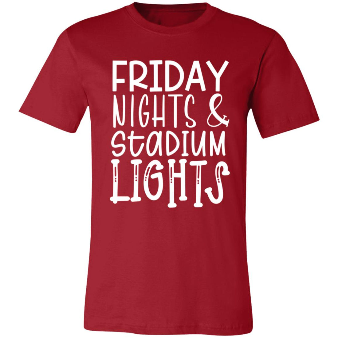 Friday Nights Stadium Lights Short-Sleeve T-Shirt - T-Shirts - Positively Sassy - Friday Nights Stadium Lights Short-Sleeve T-Shirt