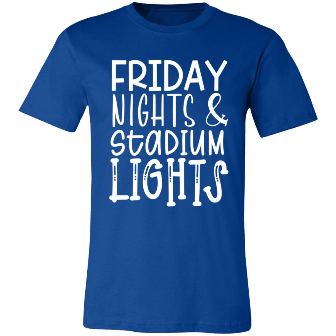 Friday Nights Stadium Lights Short-Sleeve T-Shirt - T-Shirts - Positively Sassy - Friday Nights Stadium Lights Short-Sleeve T-Shirt