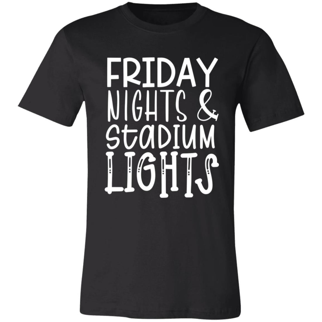 Friday Nights Stadium Lights Short-Sleeve T-Shirt - T-Shirts - Positively Sassy - Friday Nights Stadium Lights Short-Sleeve T-Shirt