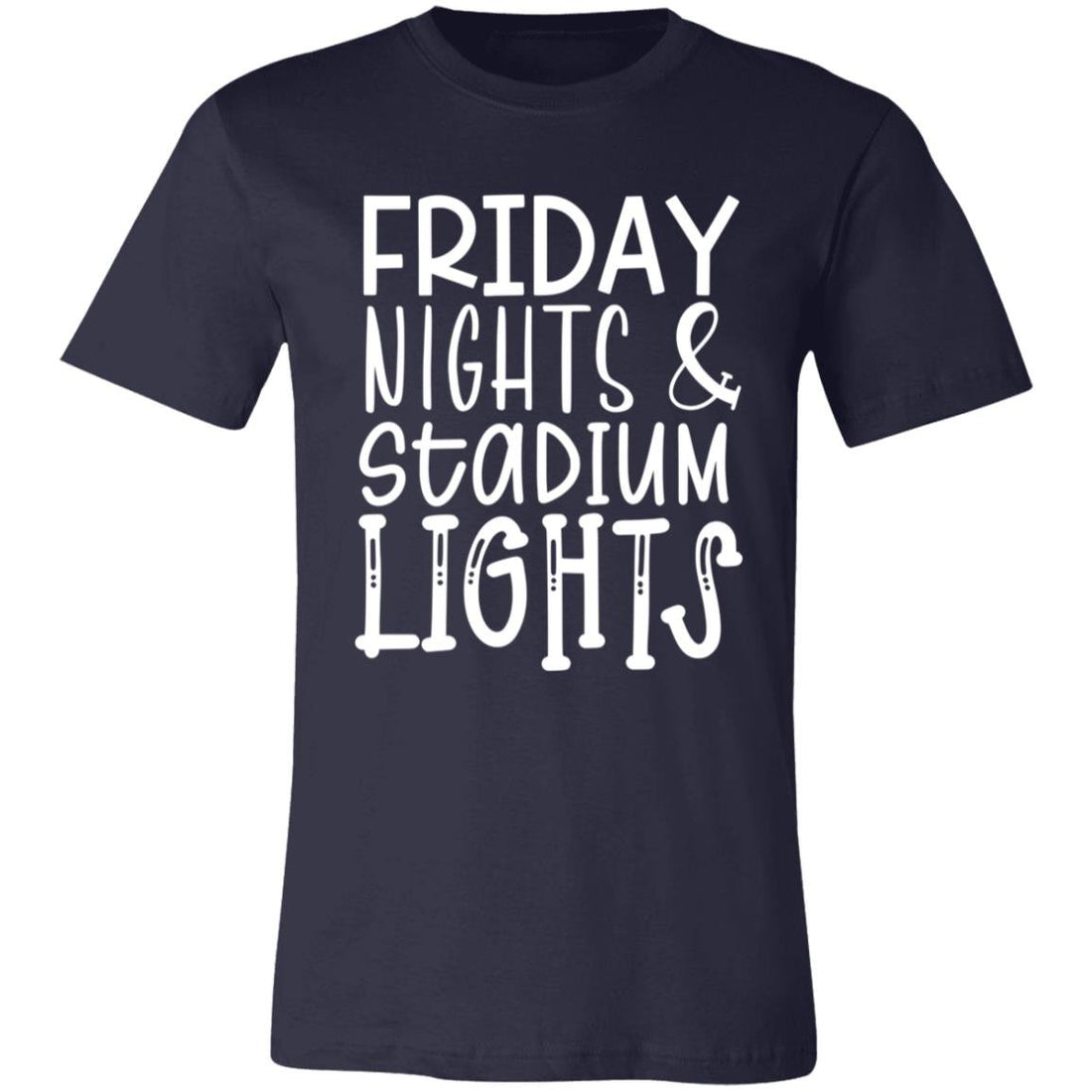 Friday Nights Stadium Lights Short-Sleeve T-Shirt - T-Shirts - Positively Sassy - Friday Nights Stadium Lights Short-Sleeve T-Shirt
