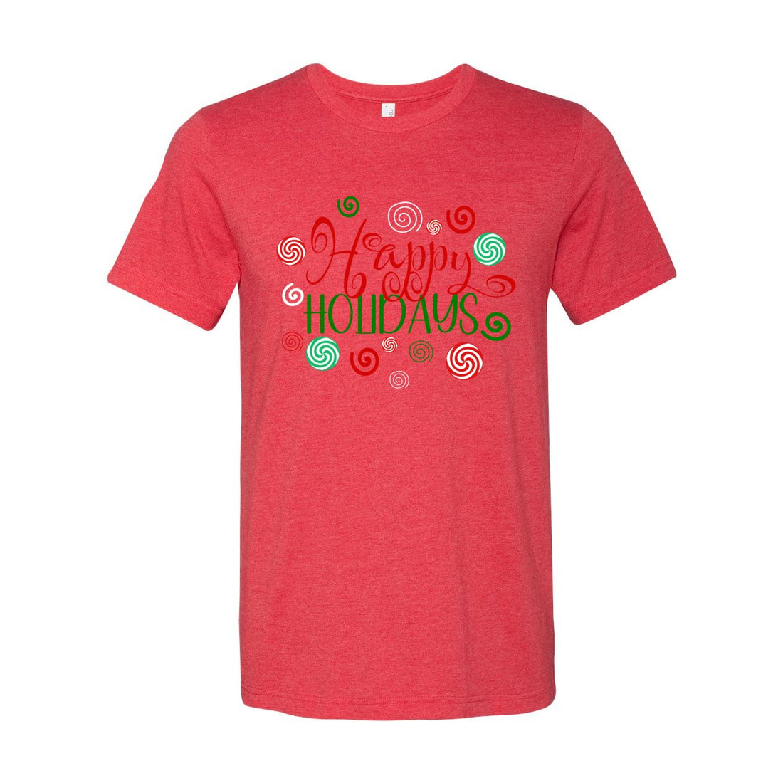 Happy Holidays Curly - T-Shirts - Positively Sassy - Happy Holidays Curly