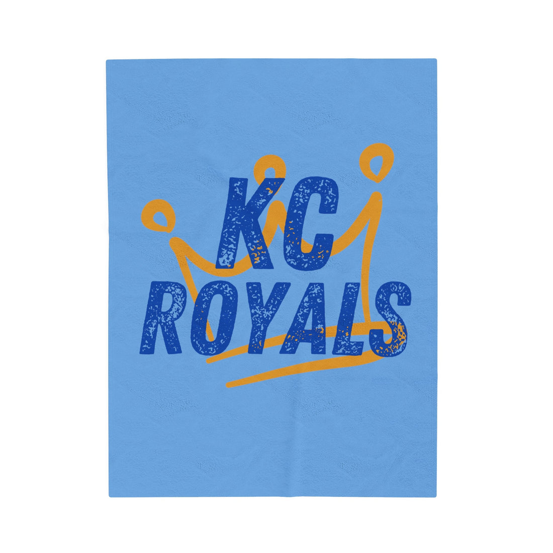 KC Crown Velveteen Plush Blanket - All Over Prints - Positively Sassy - KC Crown Velveteen Plush Blanket