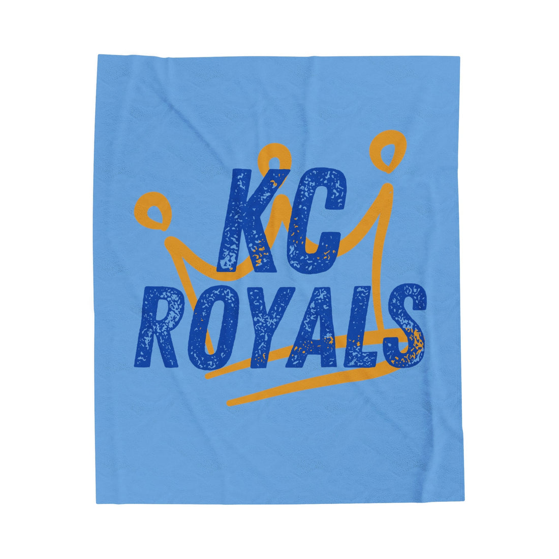 KC Crown Velveteen Plush Blanket - All Over Prints - Positively Sassy - KC Crown Velveteen Plush Blanket