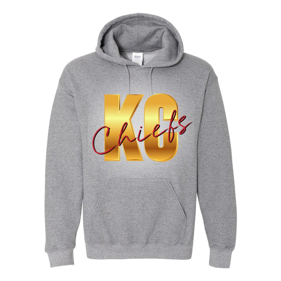 KC GOLD Hooded Sweatshirt - Sweaters/Hoodies - Positively Sassy - KC GOLD Hooded Sweatshirt