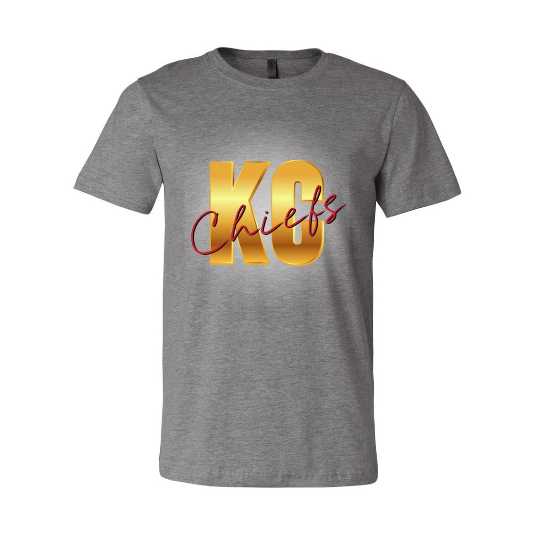 KC GOLD Short Sleeve Jersey Tee - T-Shirts - Positively Sassy - KC GOLD Short Sleeve Jersey Tee