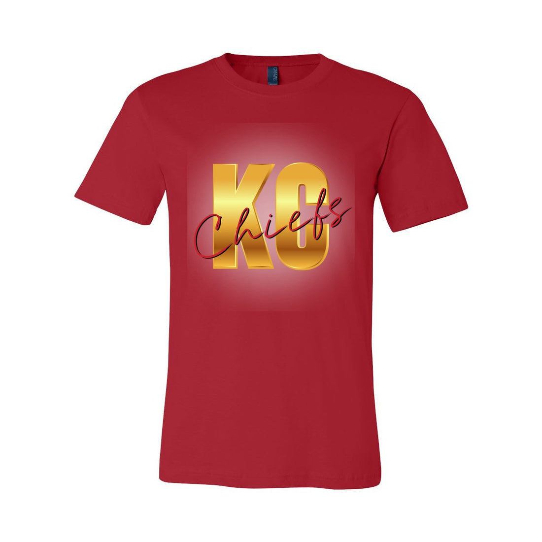 KC GOLD Short Sleeve Jersey Tee - T-Shirts - Positively Sassy - KC GOLD Short Sleeve Jersey Tee