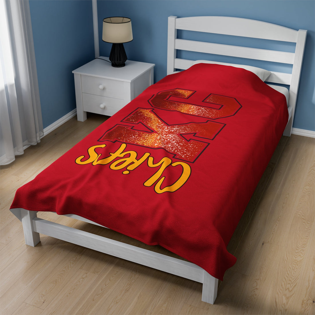 KC Velveteen Plush Blanket - All Over Prints - Positively Sassy - KC Velveteen Plush Blanket