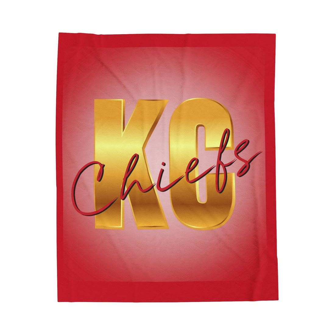 KC Velveteen Plush Blanket - All Over Prints - Positively Sassy - KC Velveteen Plush Blanket