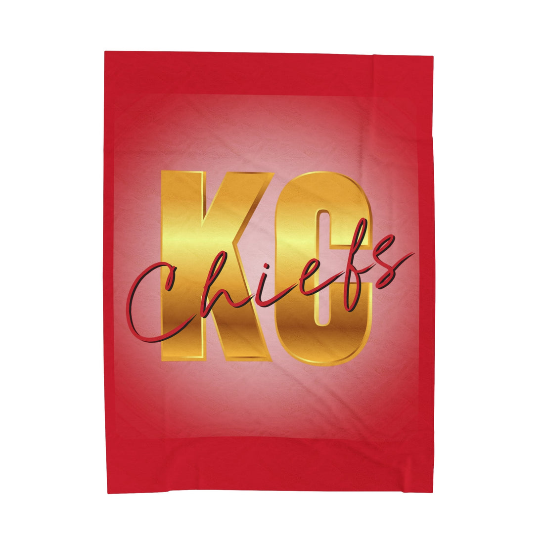 KC Velveteen Plush Blanket - All Over Prints - Positively Sassy - KC Velveteen Plush Blanket