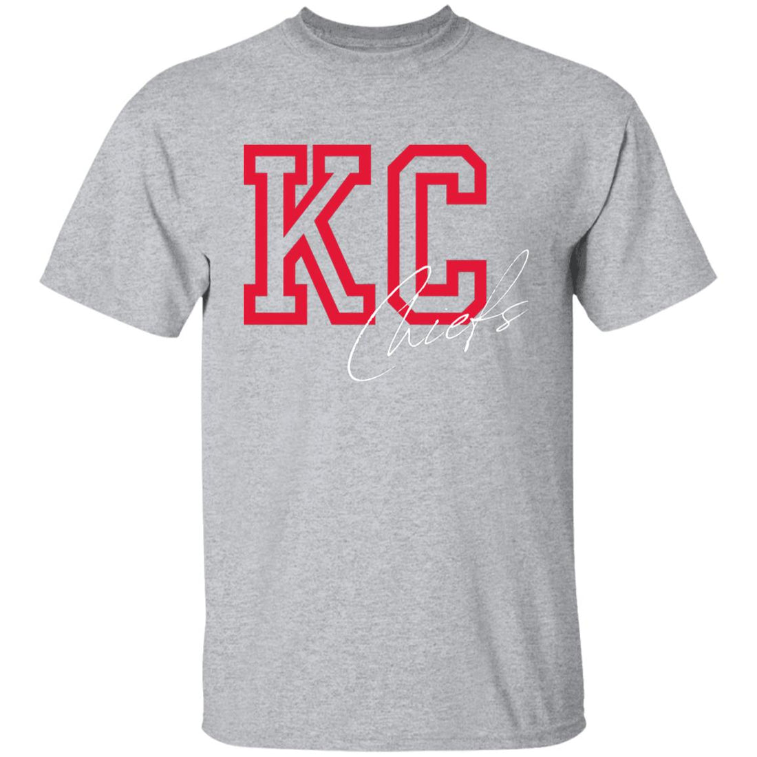 KC Youth 5.3 oz 100% Cotton T-Shirt - T-Shirts - Positively Sassy - KC Youth 5.3 oz 100% Cotton T-Shirt