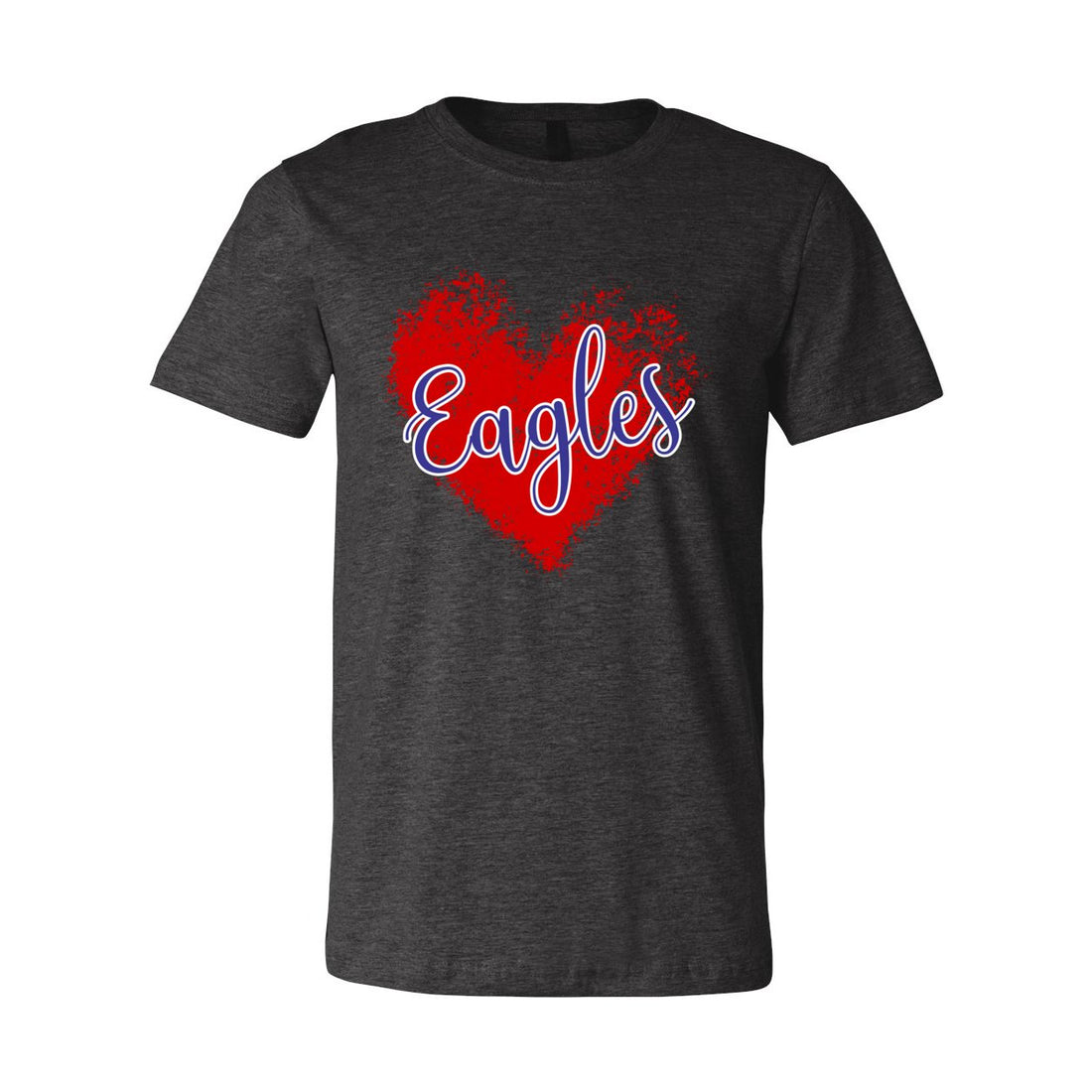 Love My Eagles Short Sleeve Jersey Tee - T-Shirts - Positively Sassy - Love My Eagles Short Sleeve Jersey Tee