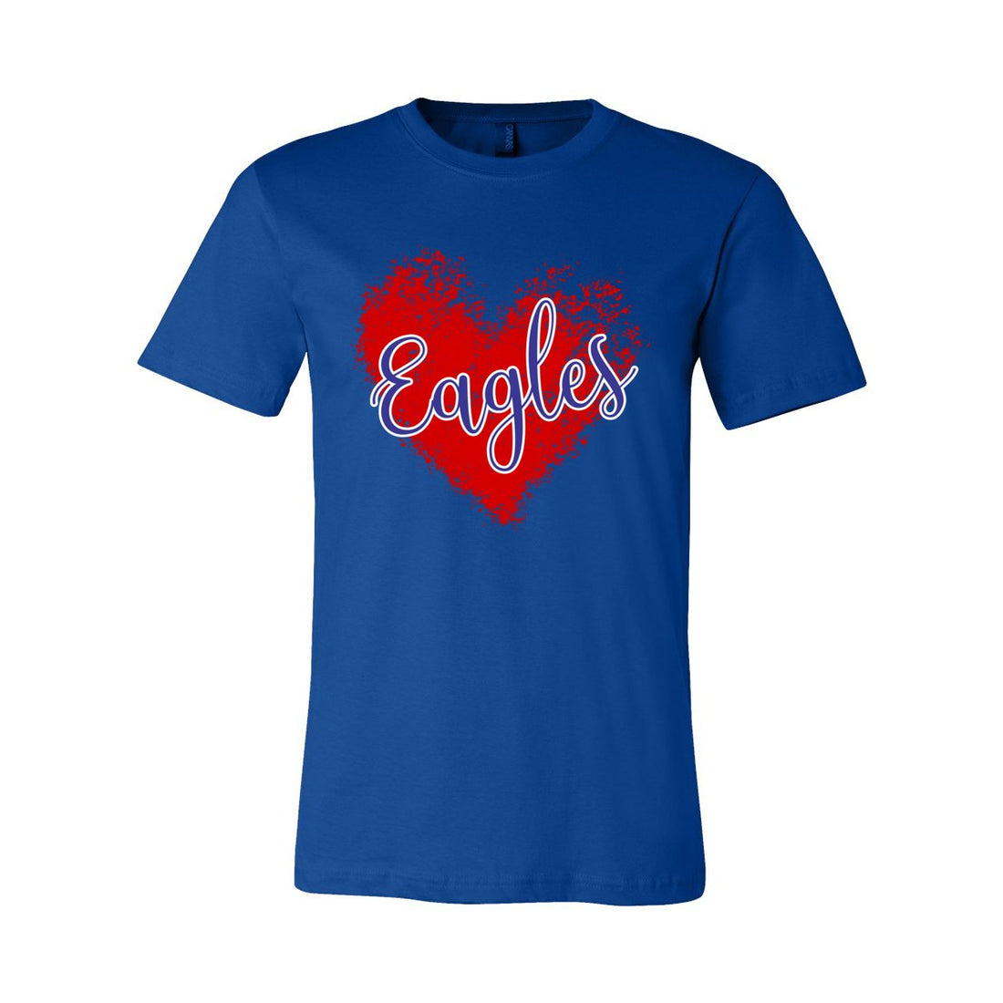 Love My Eagles Short Sleeve Jersey Tee - T-Shirts - Positively Sassy - Love My Eagles Short Sleeve Jersey Tee