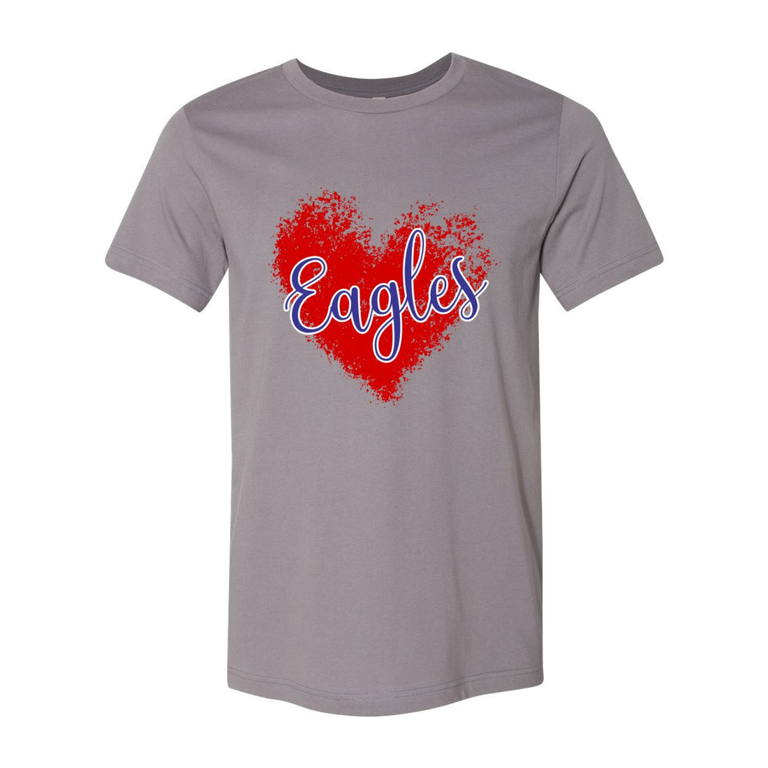 Love My Eagles Short Sleeve Jersey Tee - T-Shirts - Positively Sassy - Love My Eagles Short Sleeve Jersey Tee