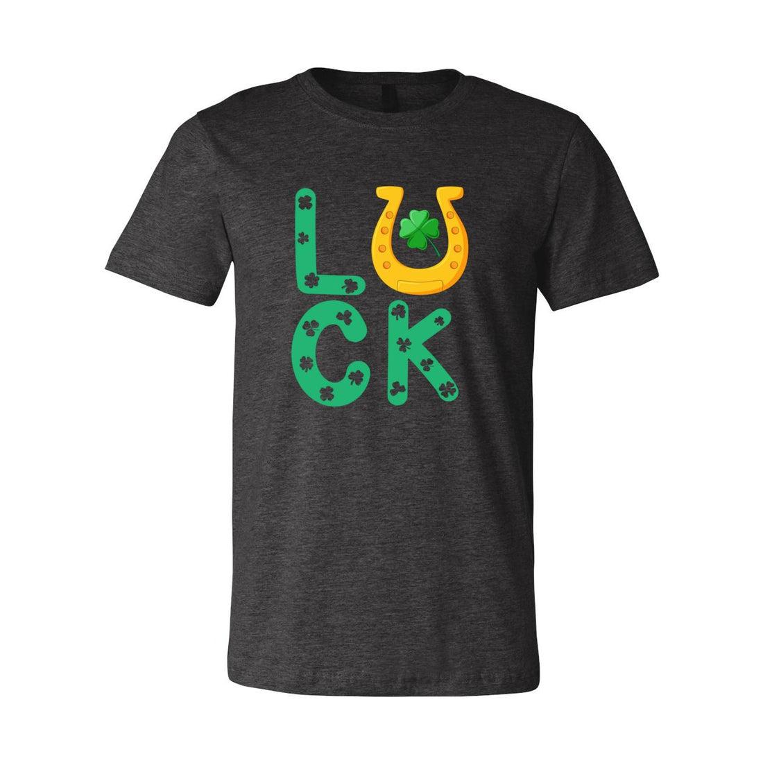 LUCK Short Sleeve Jersey Tee - T-Shirts - Positively Sassy - LUCK Short Sleeve Jersey Tee