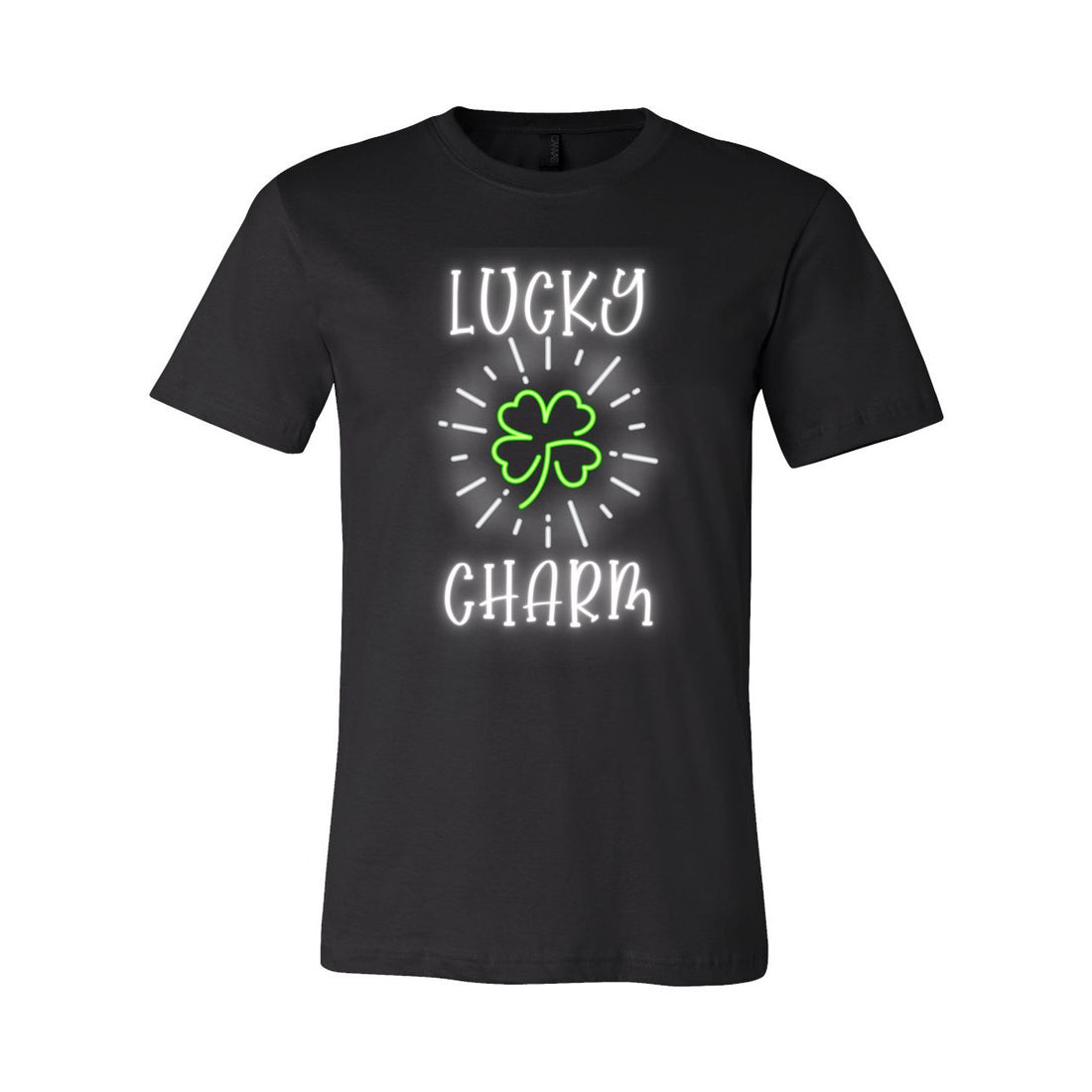 Lucky Charm Short Sleeve Jersey Tee - T-Shirts - Positively Sassy - Lucky Charm Short Sleeve Jersey Tee