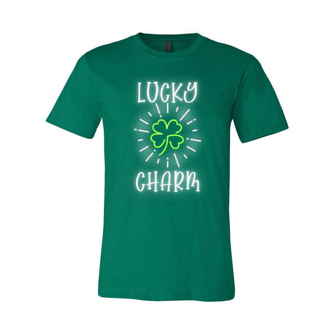 Lucky Charm Short Sleeve Jersey Tee - T-Shirts - Positively Sassy - Lucky Charm Short Sleeve Jersey Tee