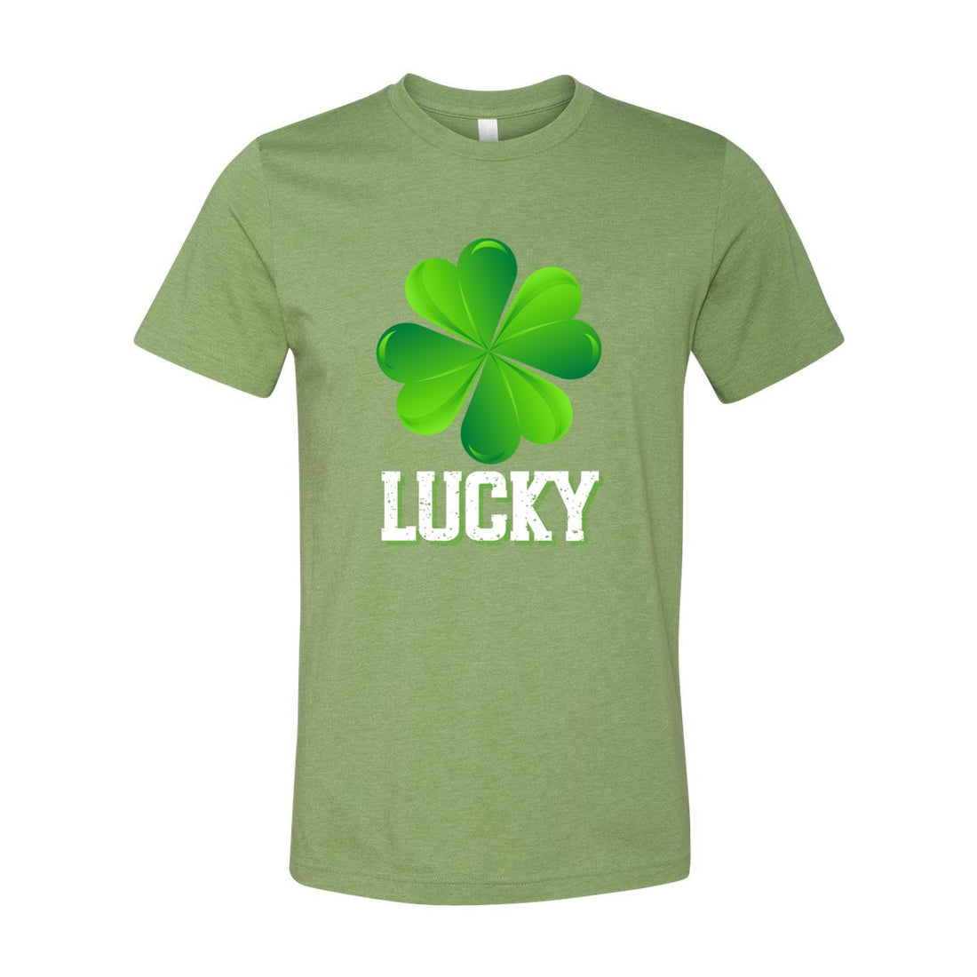 Lucky Clover Short Sleeve Jersey Tee - T-Shirts - Positively Sassy - Lucky Clover Short Sleeve Jersey Tee