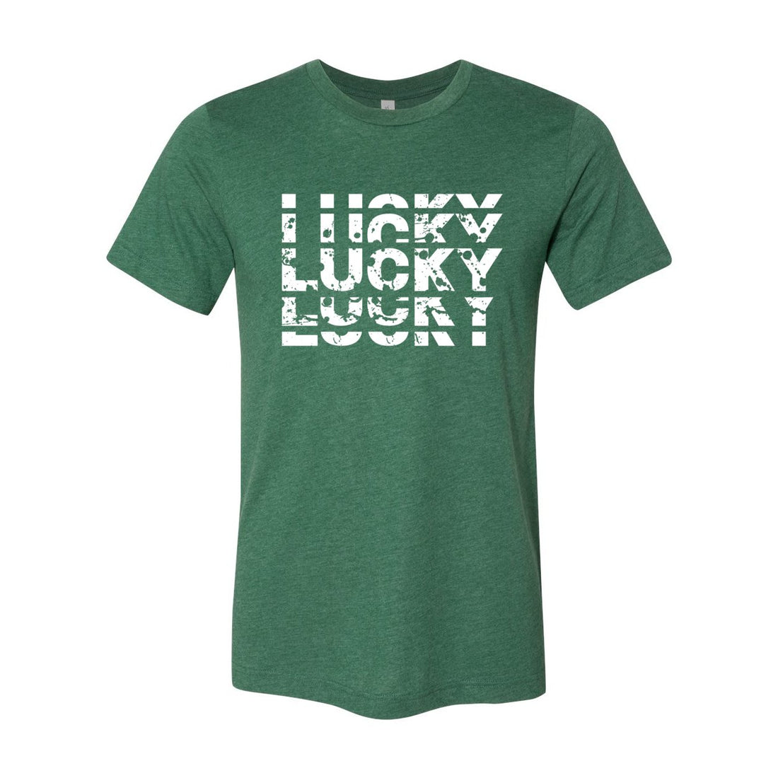 LUCKY Sleeve Jersey Tee - T-Shirts - Positively Sassy - LUCKY Sleeve Jersey Tee