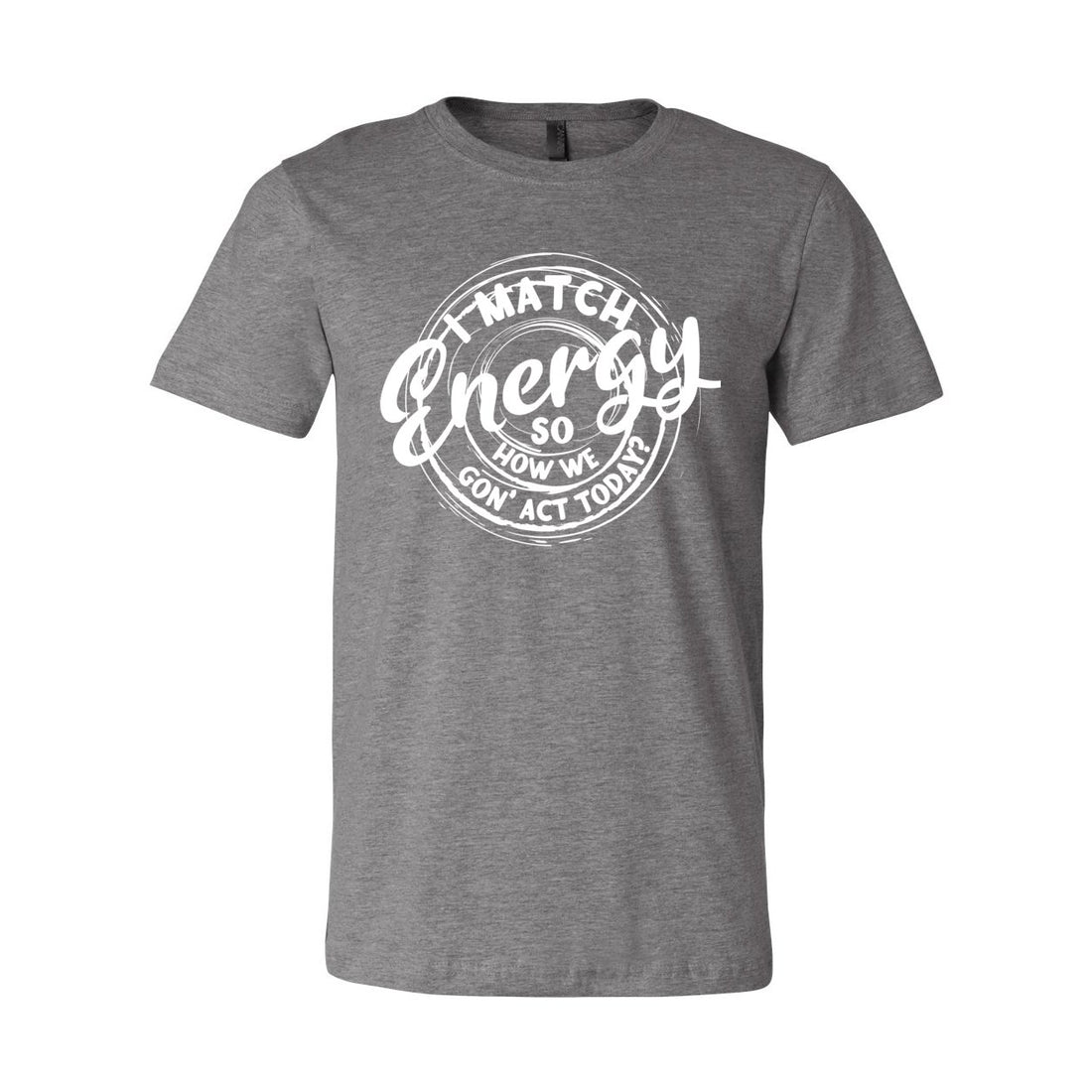 Match Energy Jersey Tee - T-Shirts - Positively Sassy - Match Energy Jersey Tee