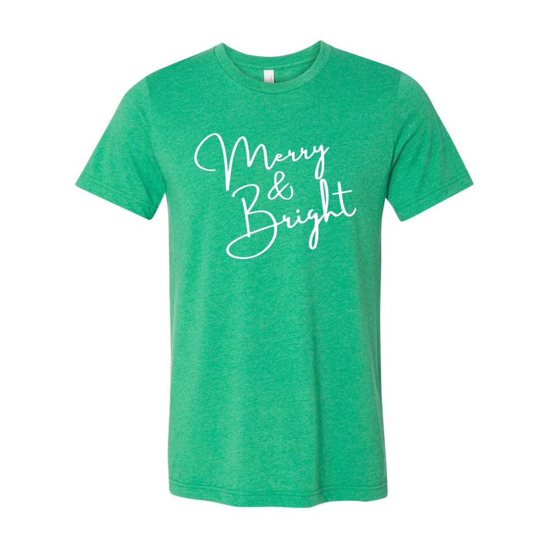 Merry & Bright White - T-Shirts - Positively Sassy - Merry & Bright White